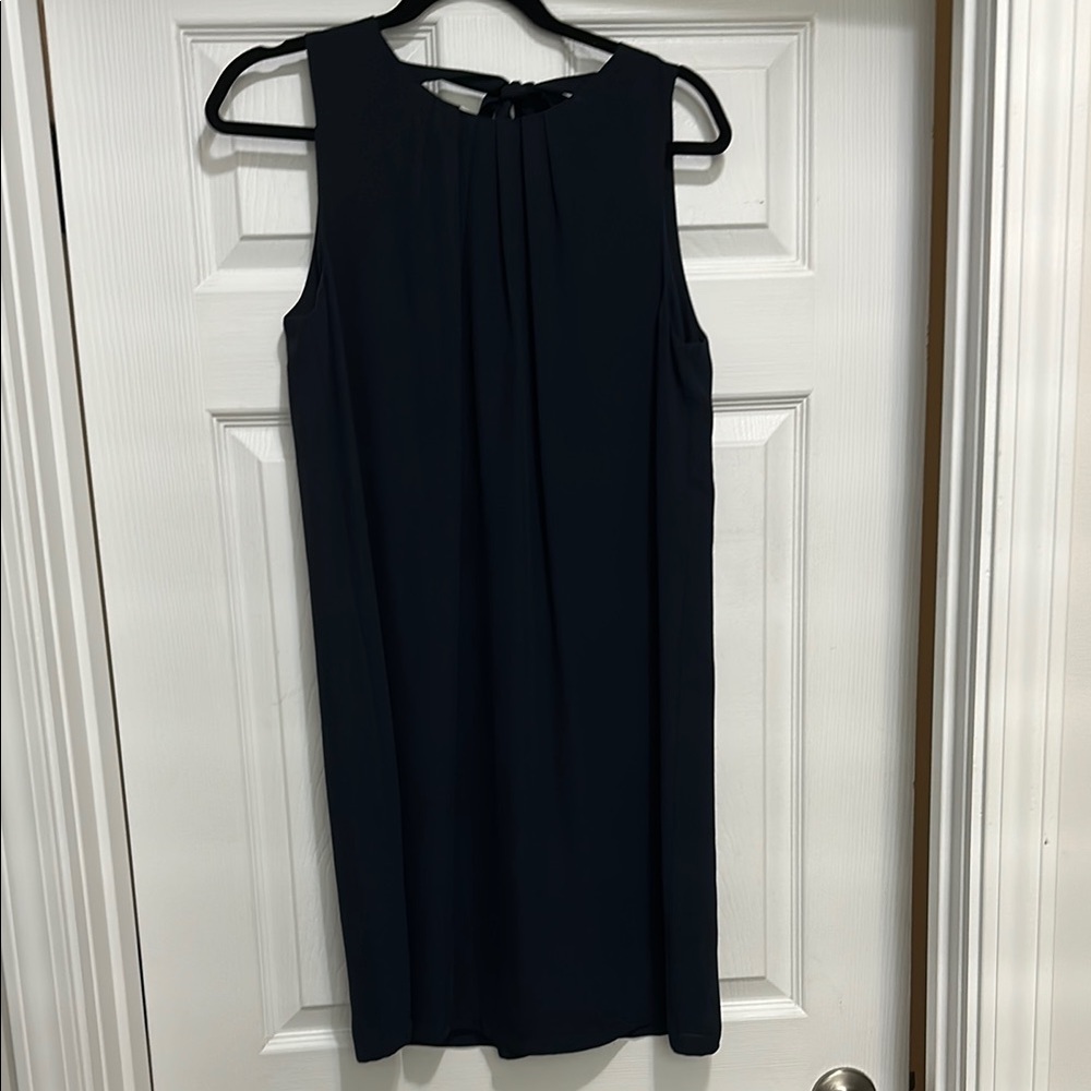 H&M Navy Sheath Sleeveless Dress